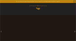 Desktop Screenshot of espressorganica.com.au