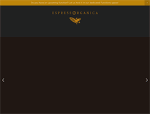 Tablet Screenshot of espressorganica.com.au